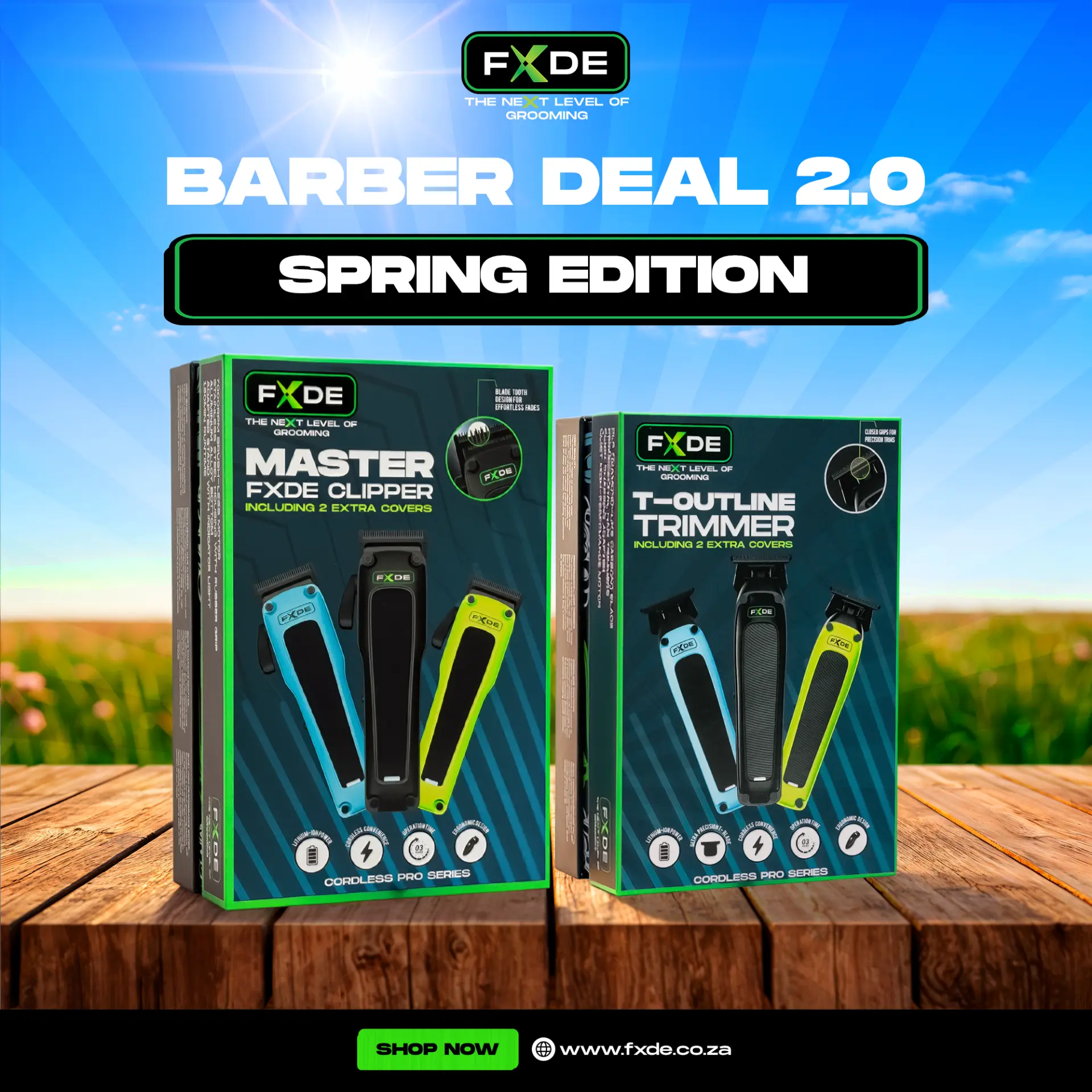 Barber Deal 2.0 - Spring Edition