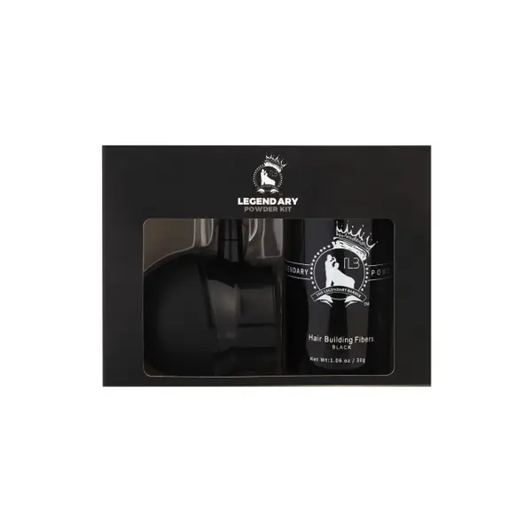 Hair Fibre Kit (Powder & Applicator), Legends Products