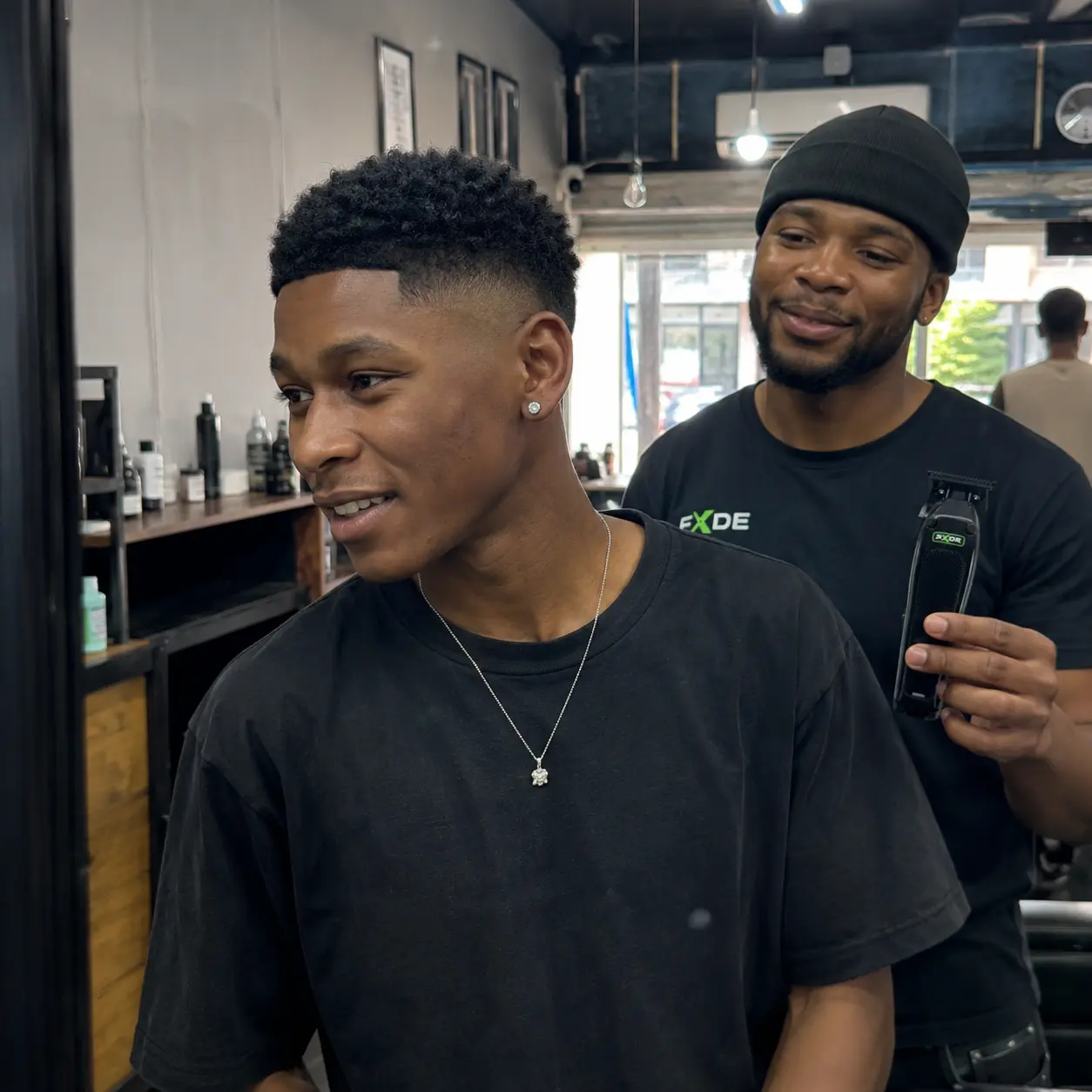 Client left happy, tools on point